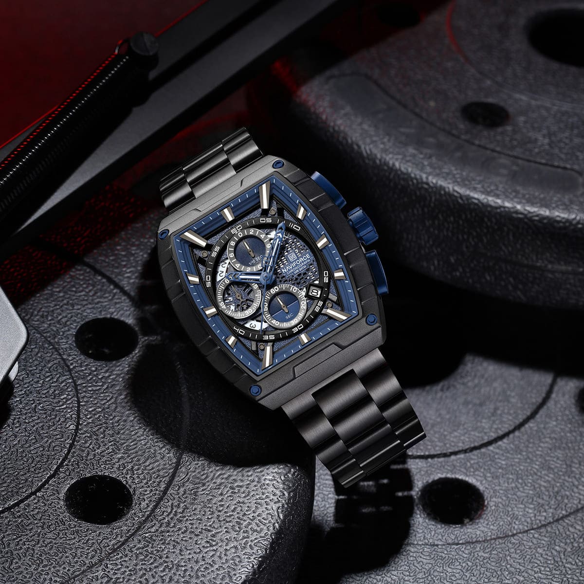 Naviforce Men's Watch NF8066-B-BE-B