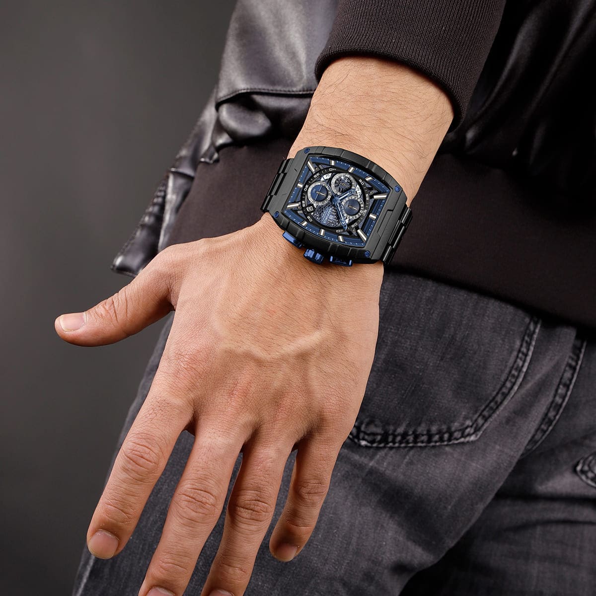 Naviforce Men's Watch NF8066-B-BE-B