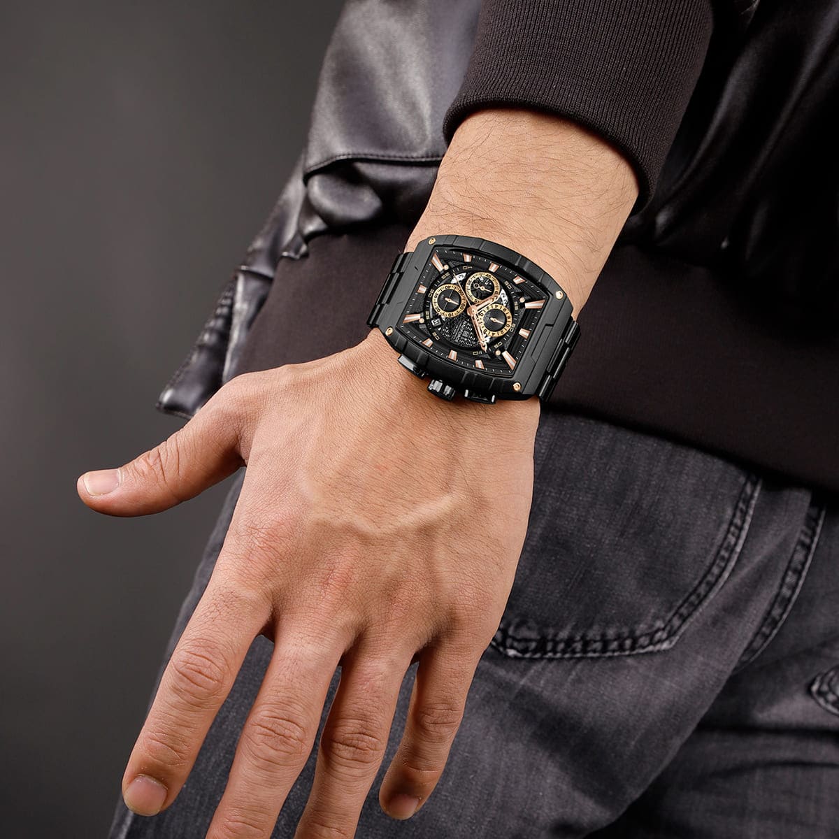 Naviforce Men's Watch NF8066-B-RG-B