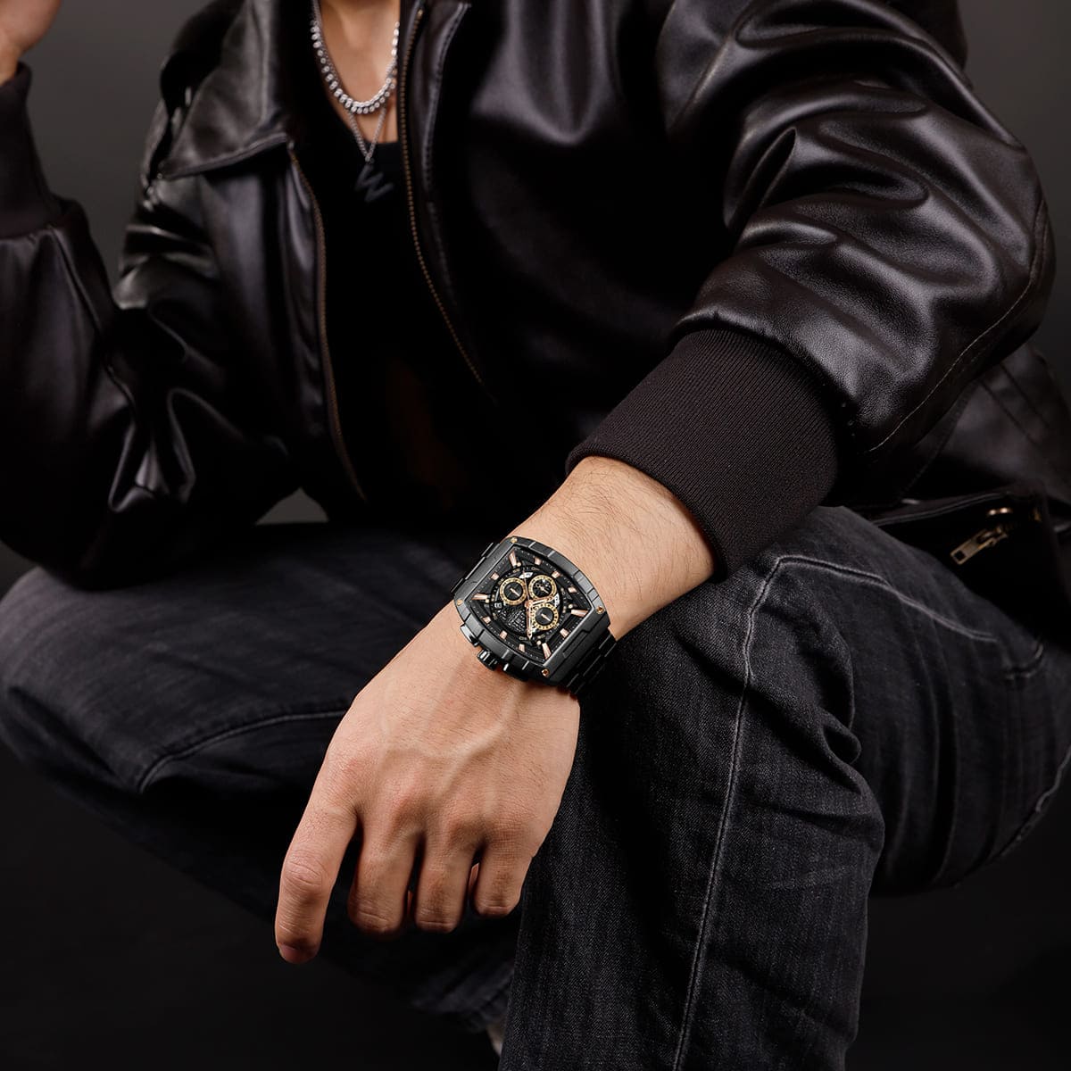 Naviforce Men's Watch NF8066-B-RG-B
