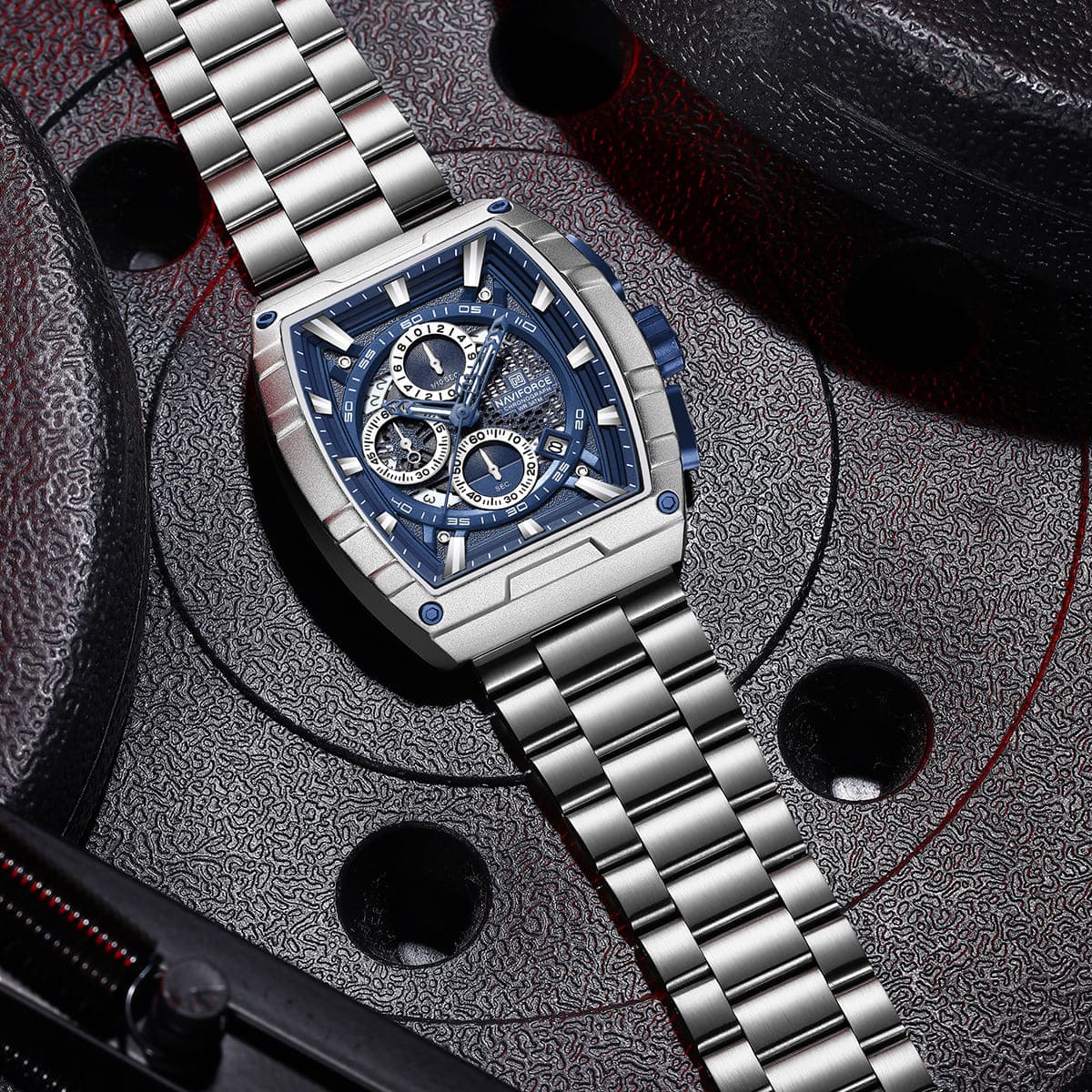 Naviforce Men's Watch NF8066-S-BE-S