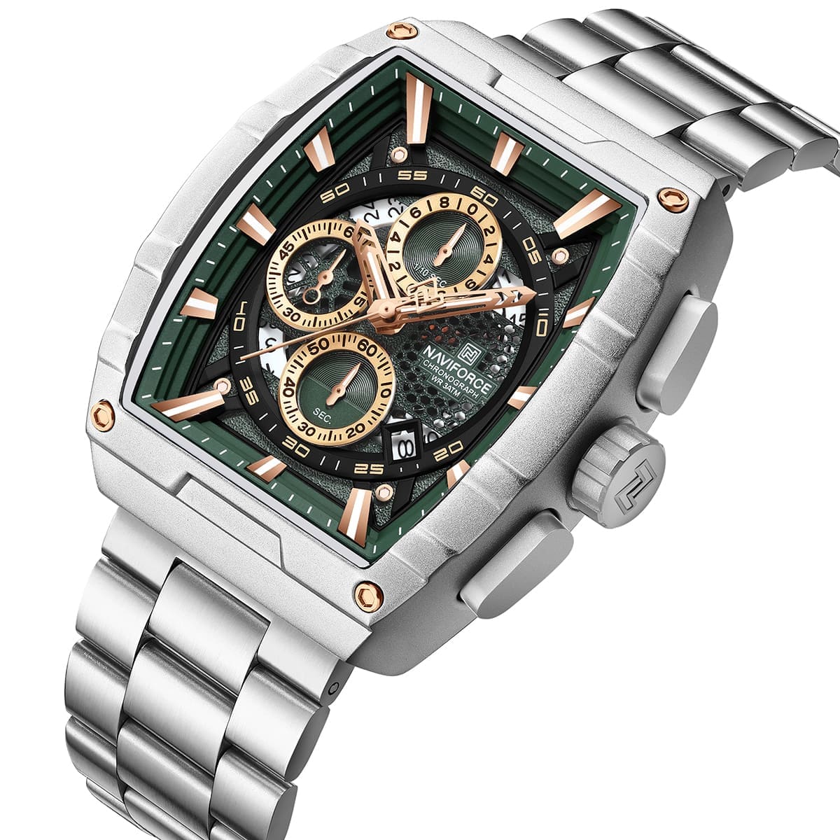 Naviforce Men's Watch NF8066-S-GN-S