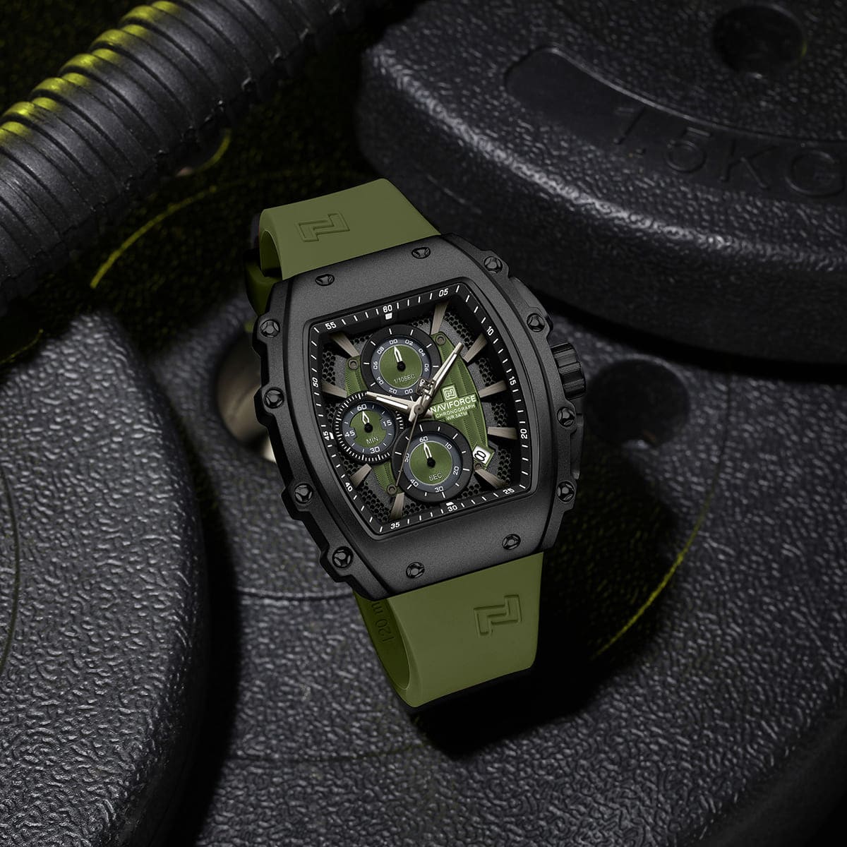 \Naviforce Men's Watch NF8070-B-GN-GN