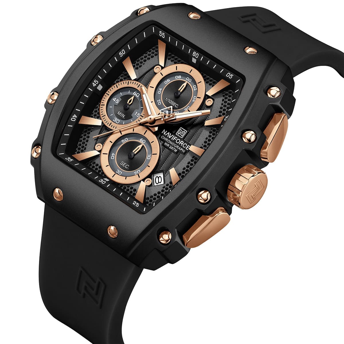Naviforce Men's Watch NF8070-B-RG-B