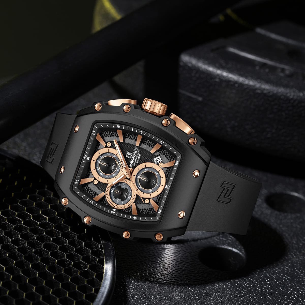 Naviforce Men's Watch NF8070-B-RG-B