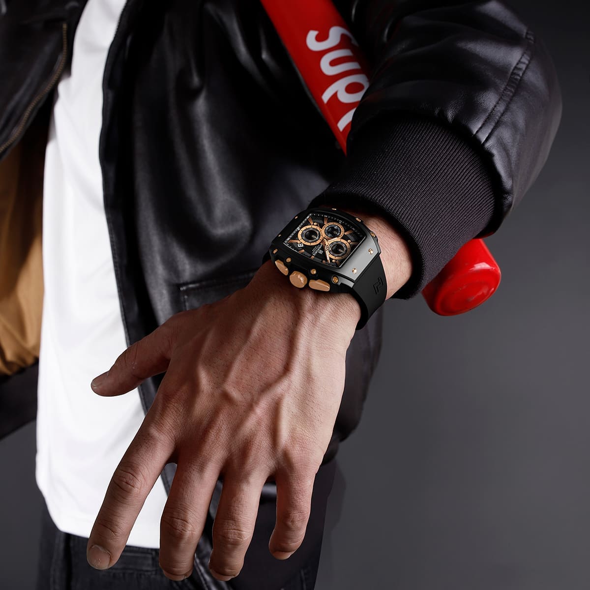 Naviforce Men's Watch NF8070-B-RG-B