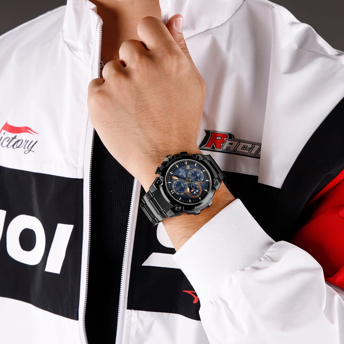 Naviforce Men's Watch NF8071-B-BE-B