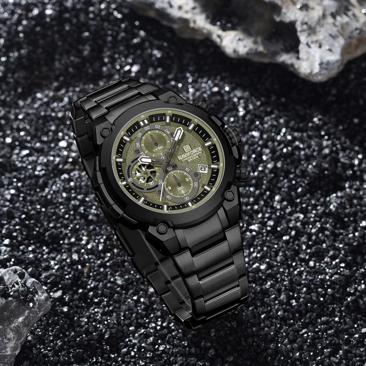 Naviforce Men's Watch NF8071-B-GN-B