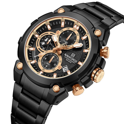 Naviforce Men's Watch NF8071-B-RG-B