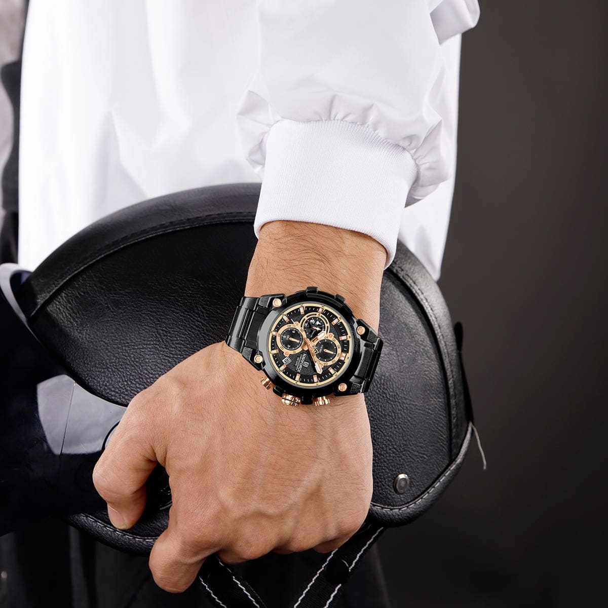 Naviforce Men's Watch NF8071-B-RG-B