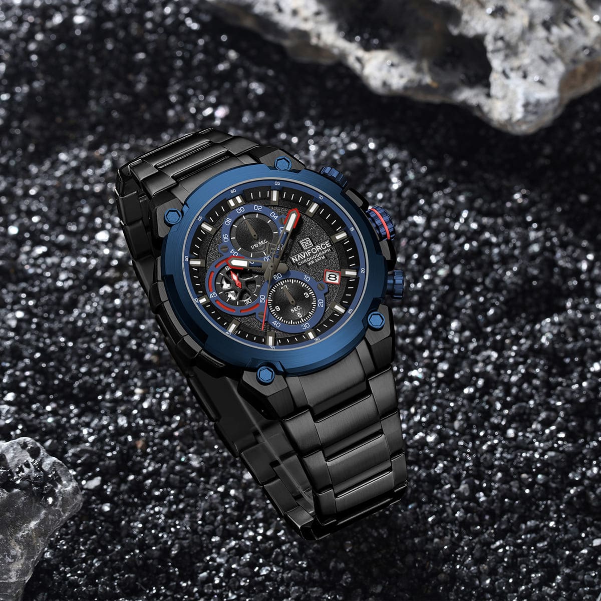 Naviforce Men's Watch NF8071-BE-BE-B