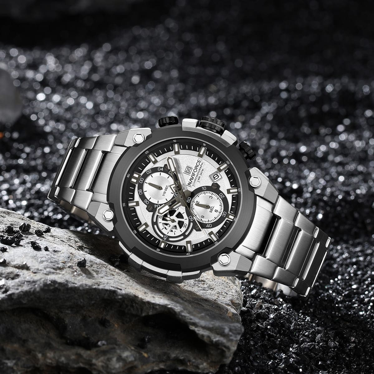 Naviforce Men's Watch NF8071-SWS