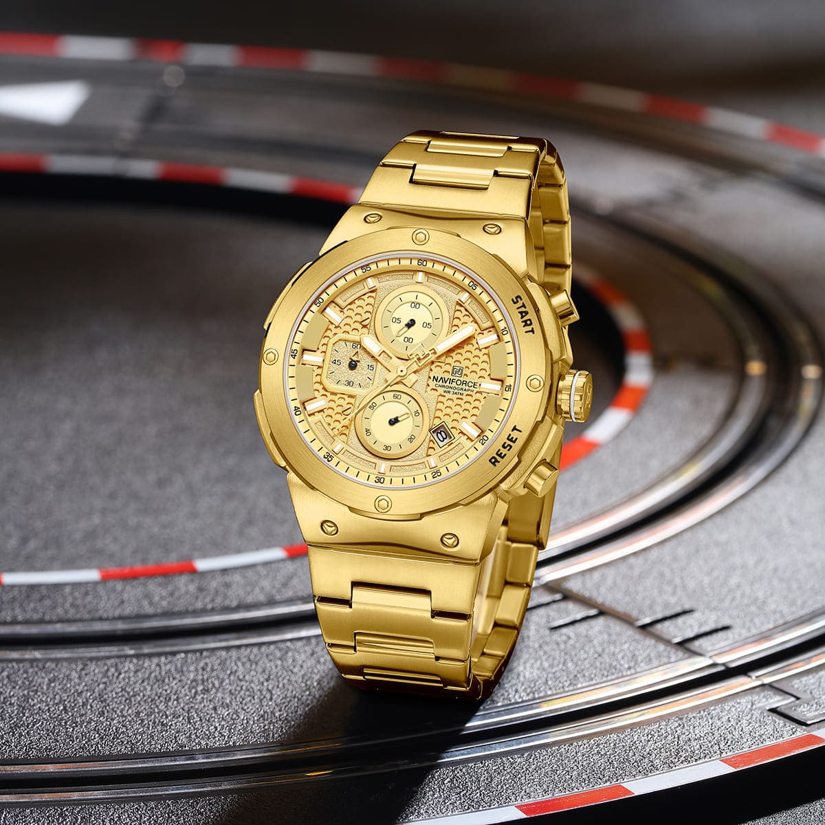 Naviforce Men's Watch NF8072-GGG
