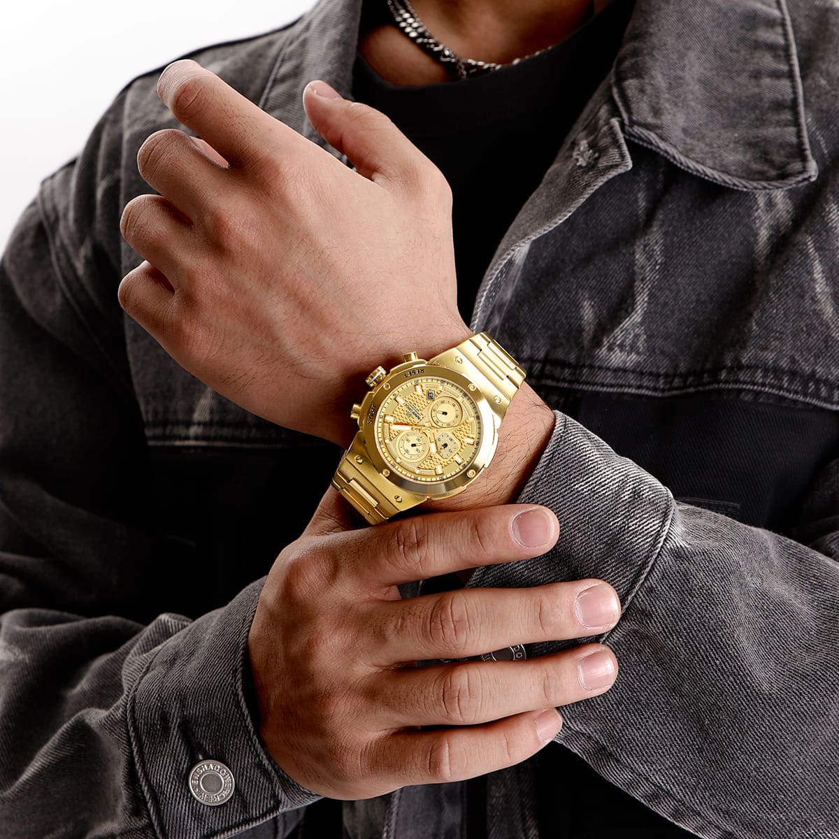Naviforce Men's Watch NF8072-GGG