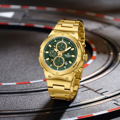 Naviforce Men's Watch NF8072-G-GN-G