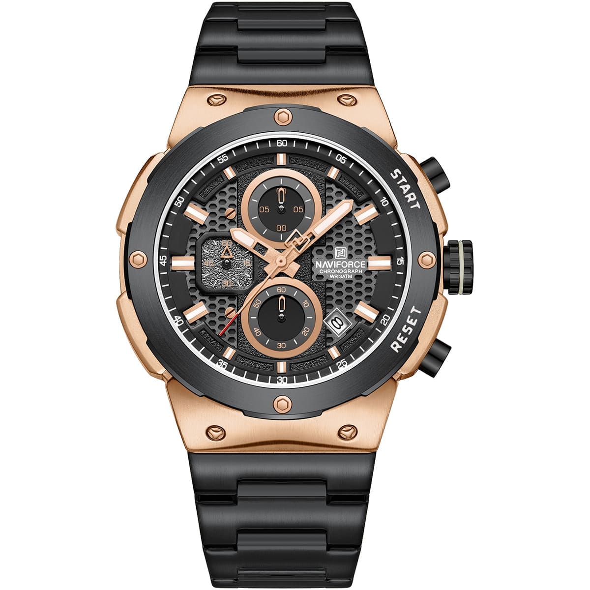 Naviforce Men's Watch NF8072-RG-BB