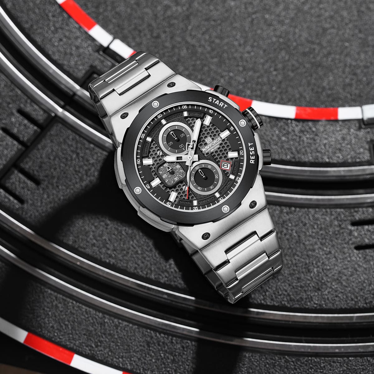 Naviforce Men's Watch NF8072-SBS