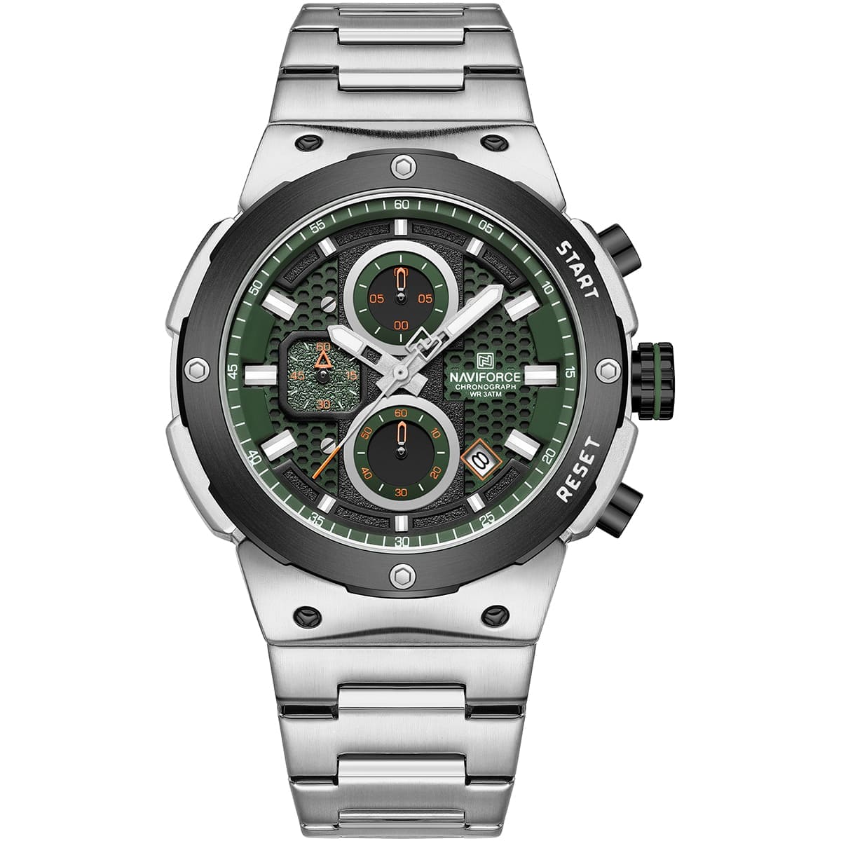 Naviforce Men's Watch NF8072-S-GN-S