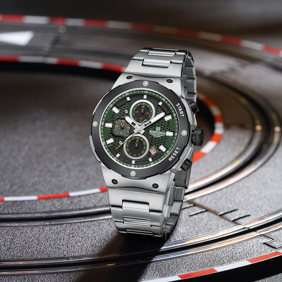 Naviforce Men's Watch NF8072-S-GN-S