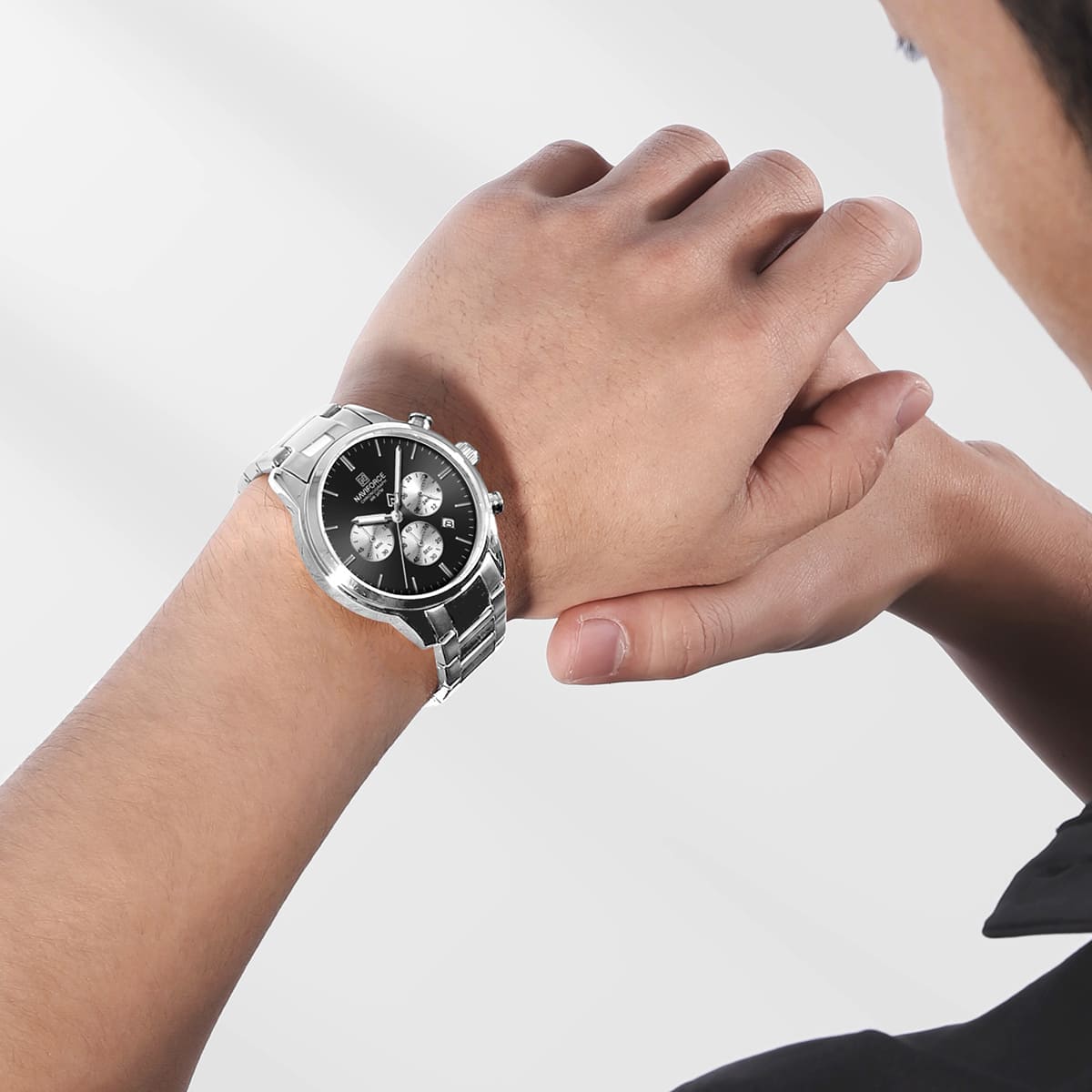 Naviforce Men's Watch NF8076-SBS