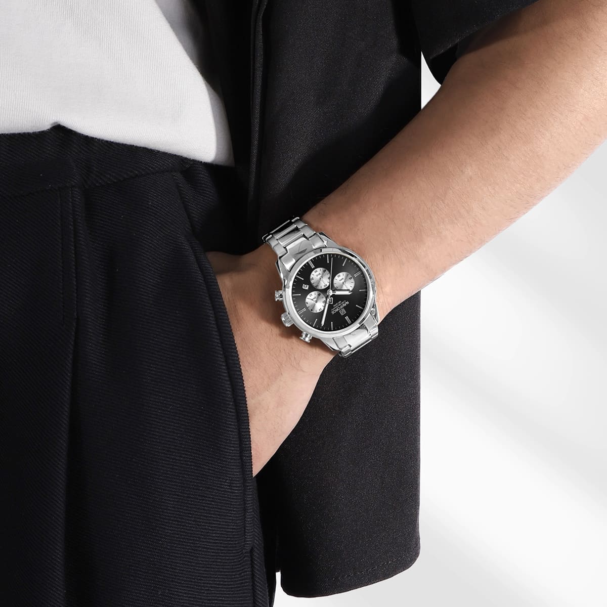 Naviforce Men's Watch NF8076-SBS
