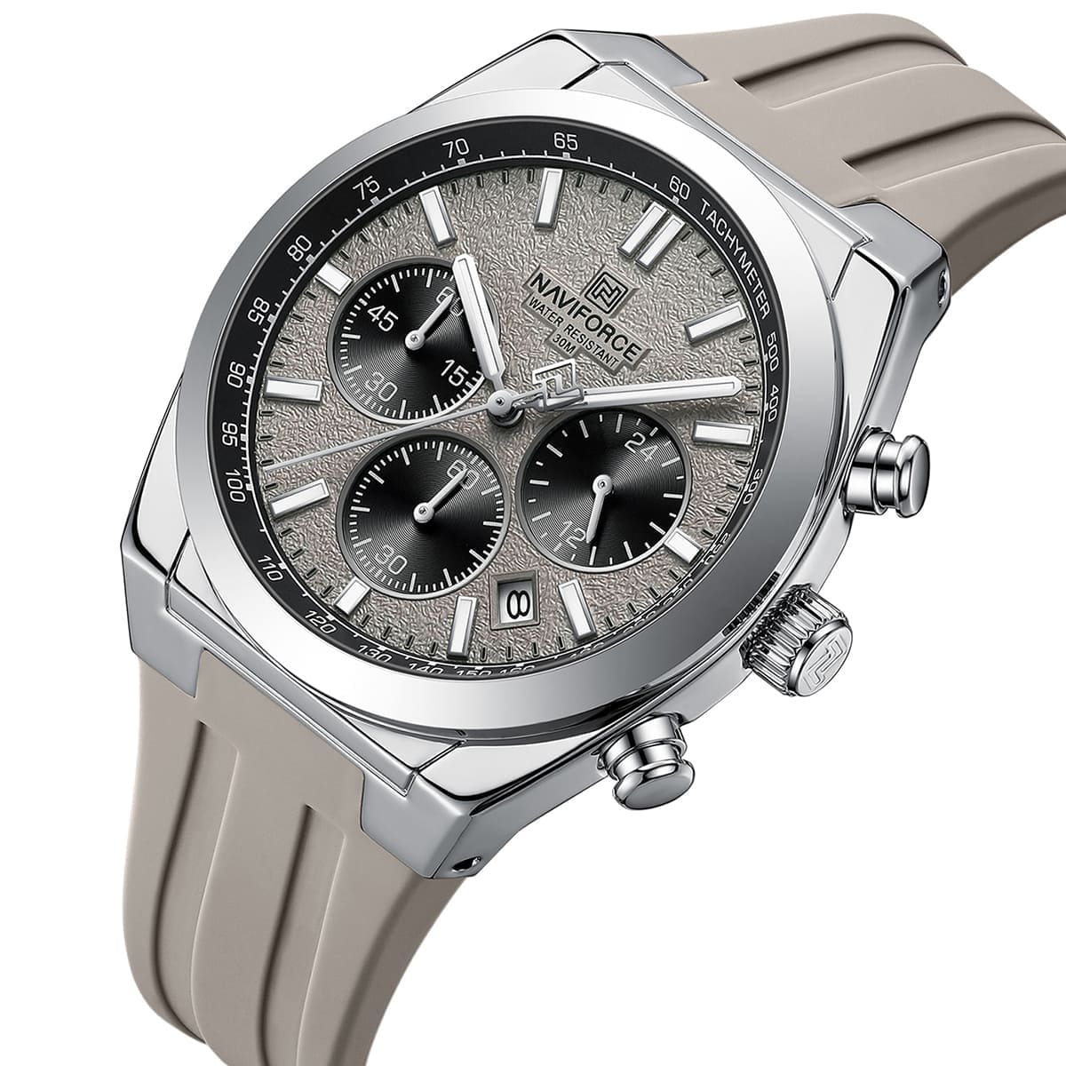 Naviforce Men's Watch NF8080-S-GY-GY