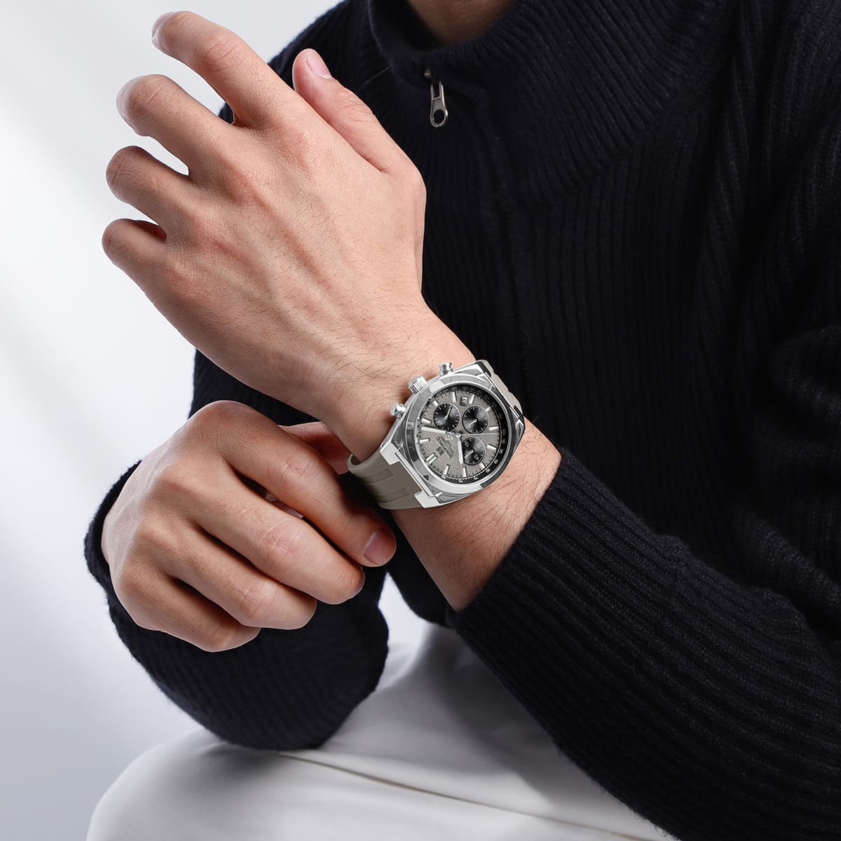 Naviforce Men's Watch NF8080-S-GY-GY