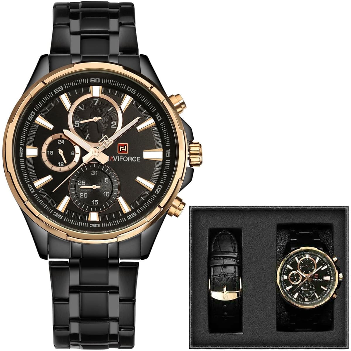 Naviforce Men's Watch NF9089S-RG-B