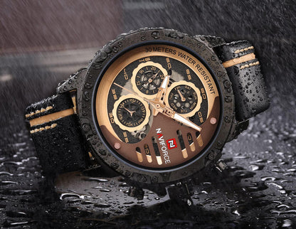 Naviforce Men's Watch NF9110-B-RG-BN
