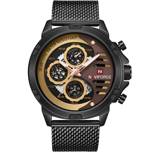 Naviforce Men's Watch NF9110S-B-RG-B