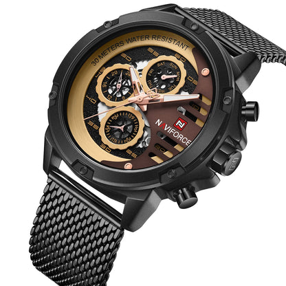 Naviforce Men's Watch NF9110S-B-RG-B