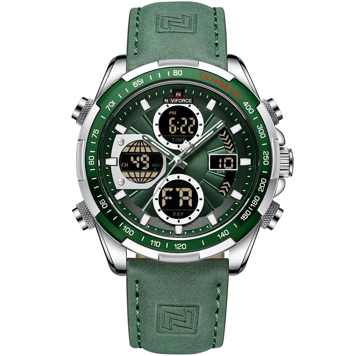 Naviforce Men's Watch NF9197L-S-GN-GN