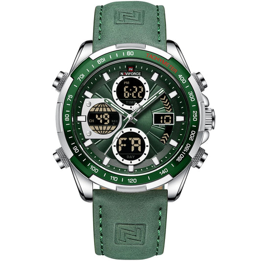 Naviforce Men's Watch NF9197L-S-GN-GN
