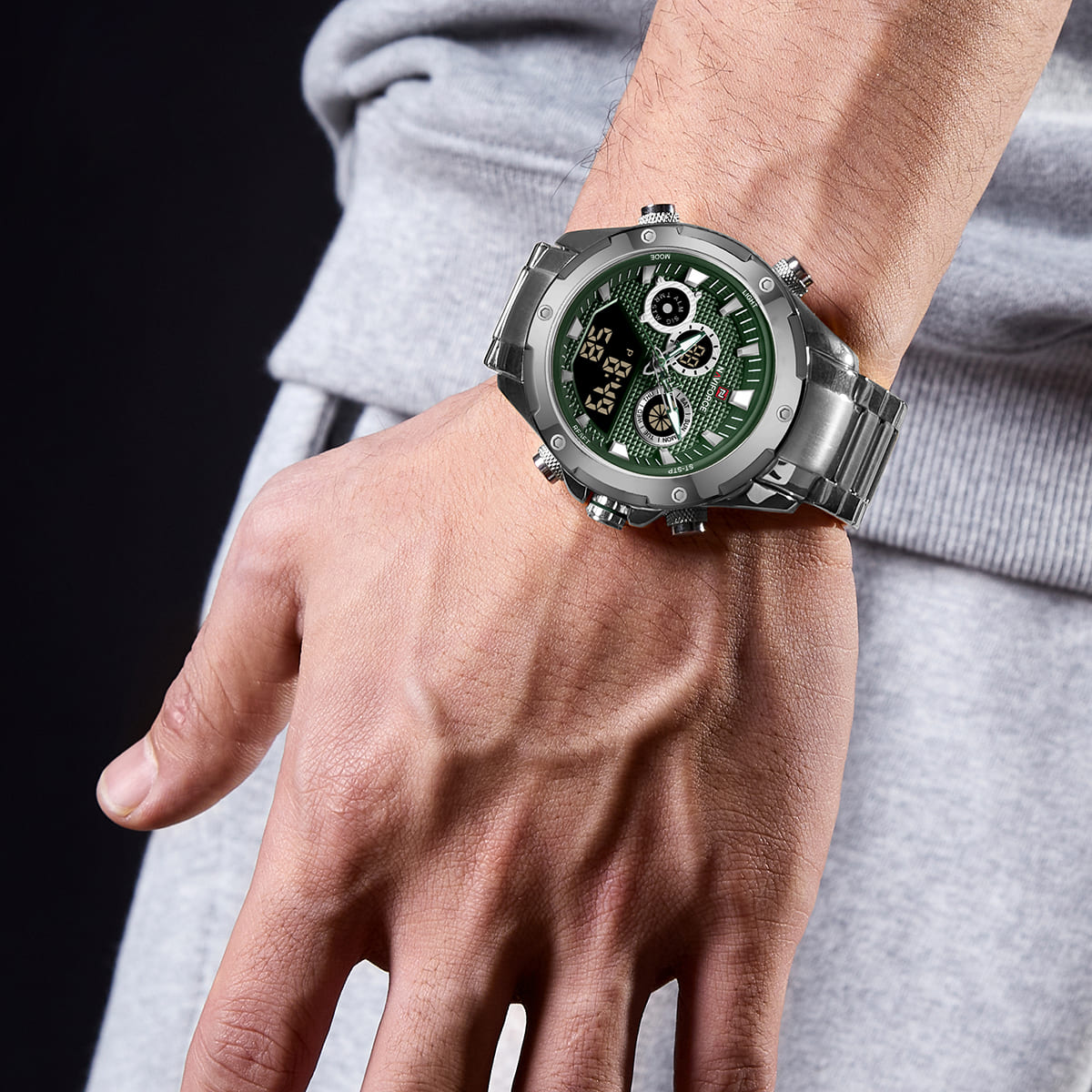 Naviforce Men's Watch NF9217-S-GN