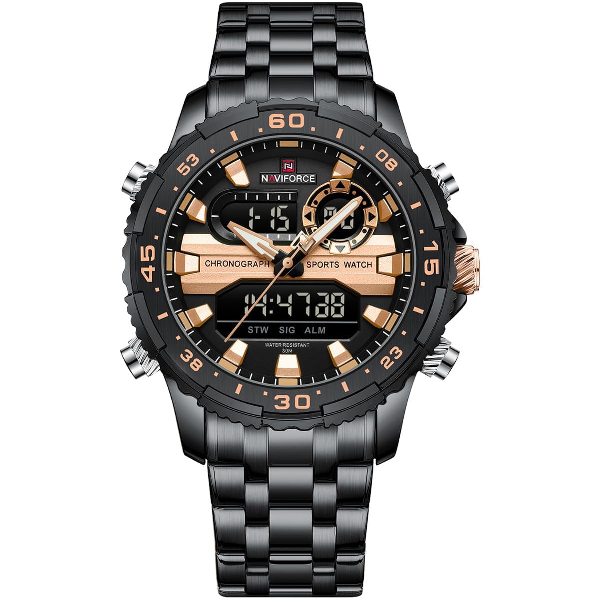 Naviforce Men's Watch NF9234-B-RG-B