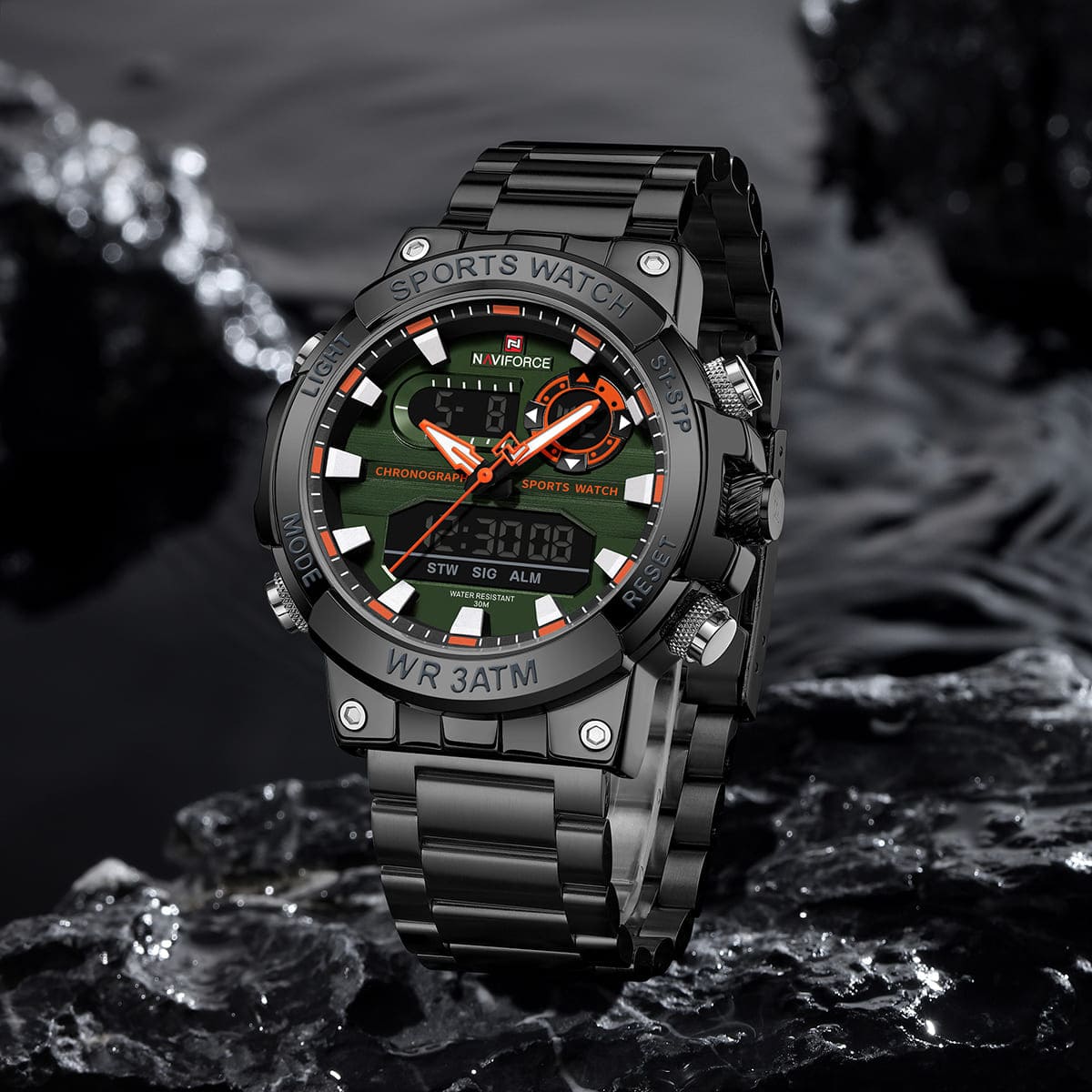 Naviforce Men's Watch NF9237-B-GN-B