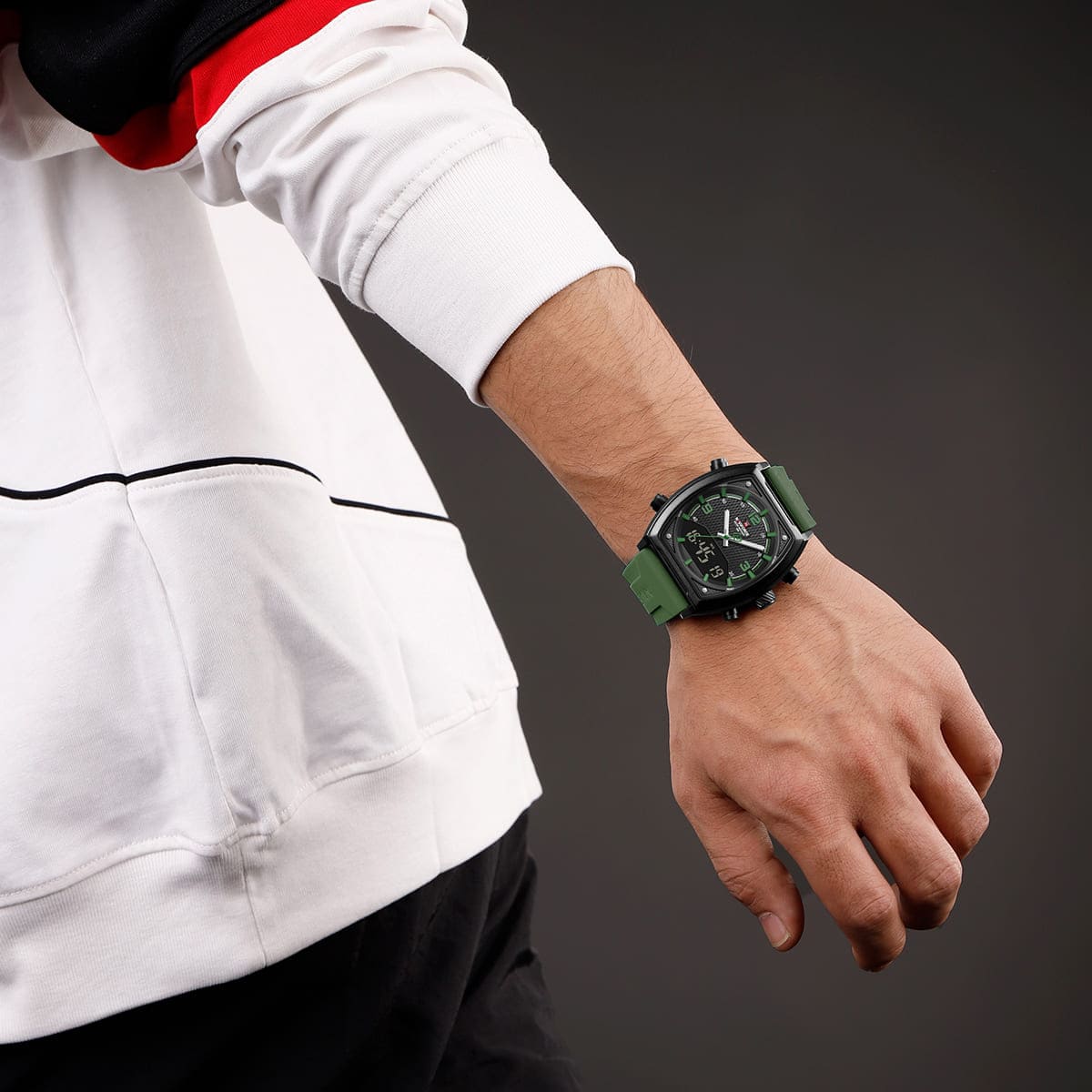 Naviforce Men's Watch NF9242-B-GN-GN