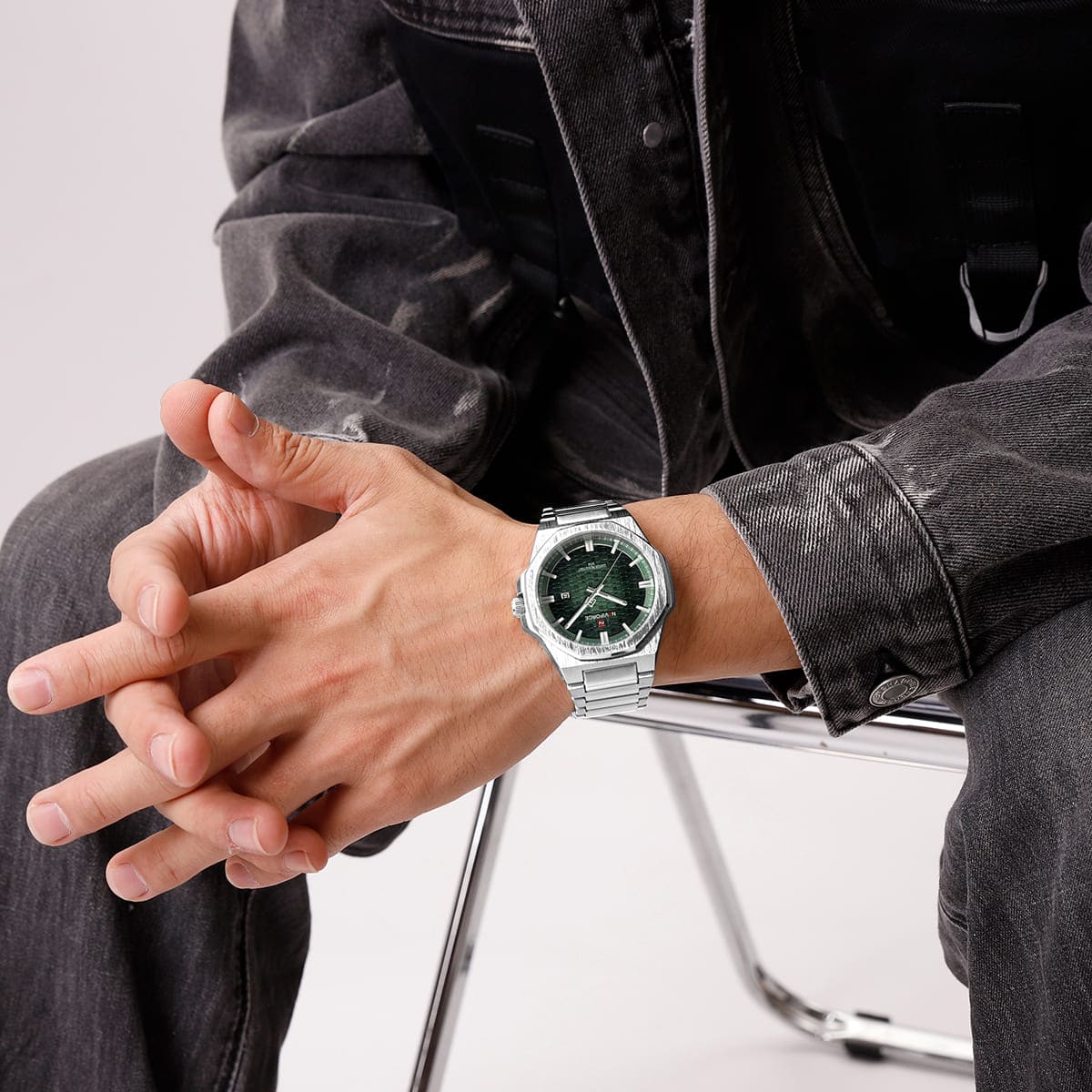 Naviforce Men's Watch NF9245-S-GN-S