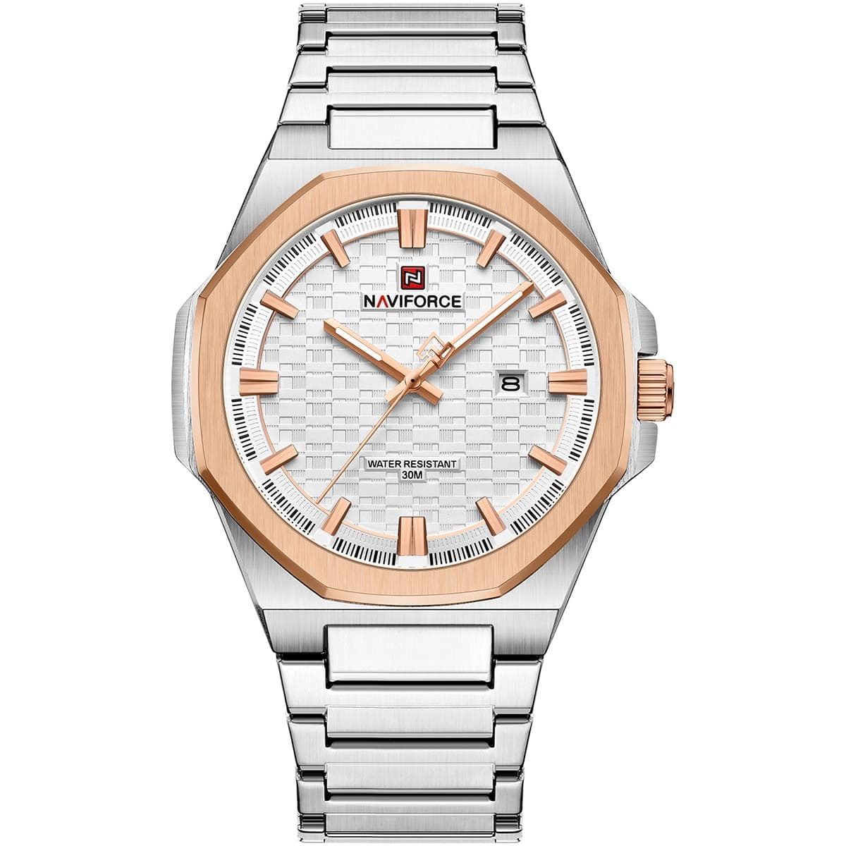 Naviforce Men's Watch NF9245-SW-RG