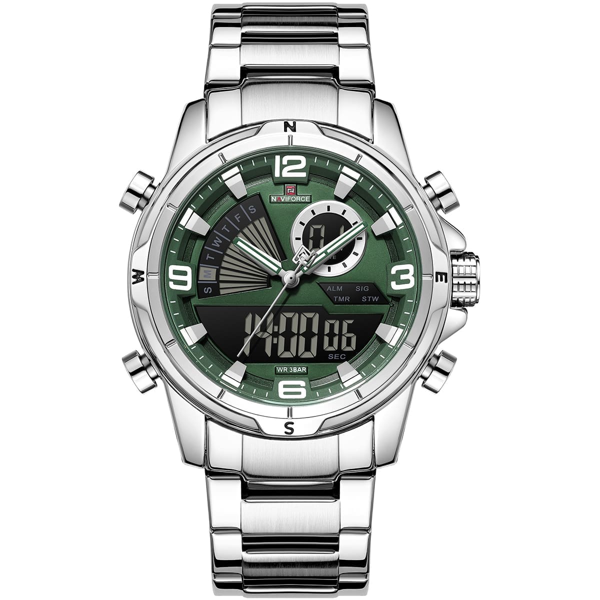 Naviforce Men's Watch NF9257-S-GN-S