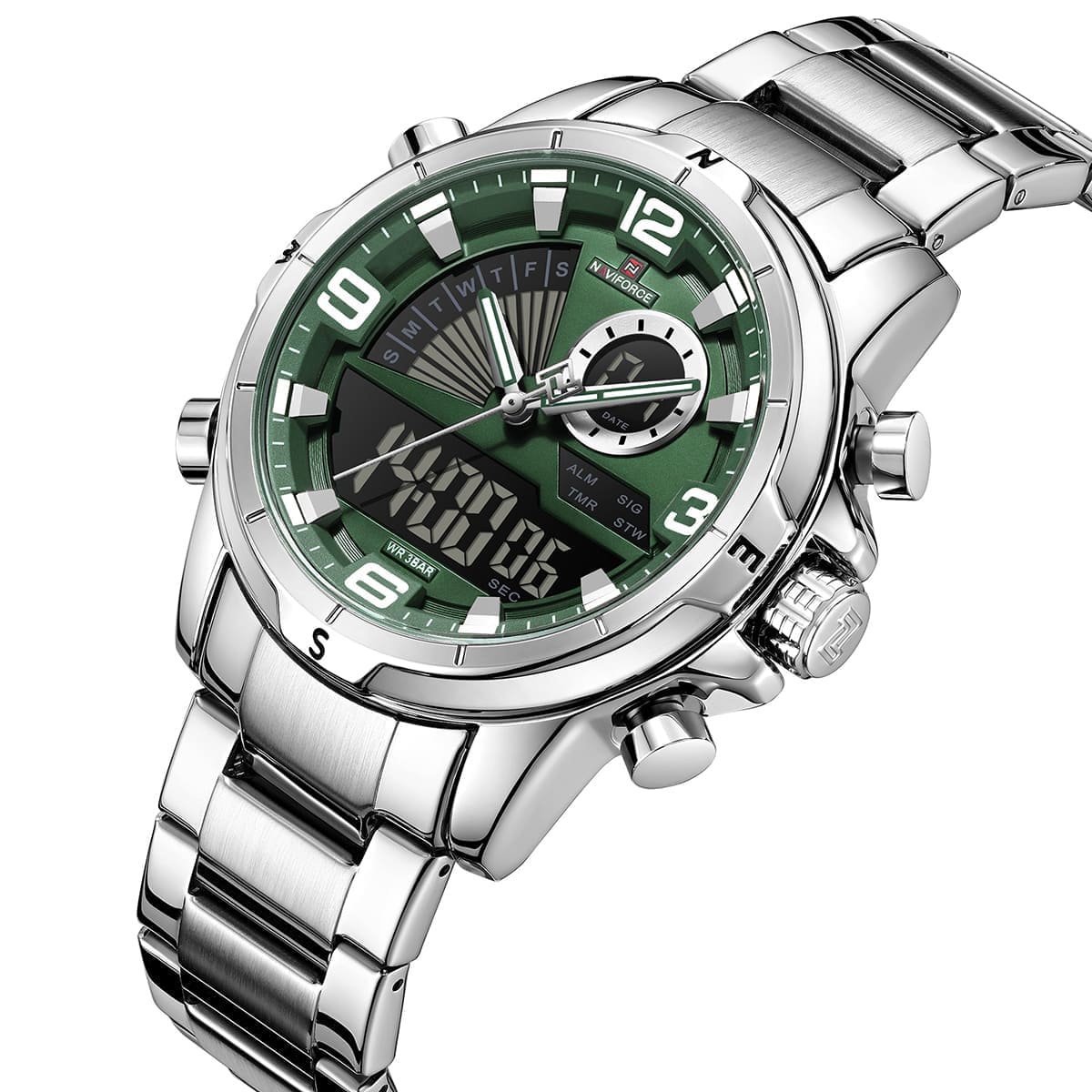 Naviforce Men's Watch NF9257-S-GN-S