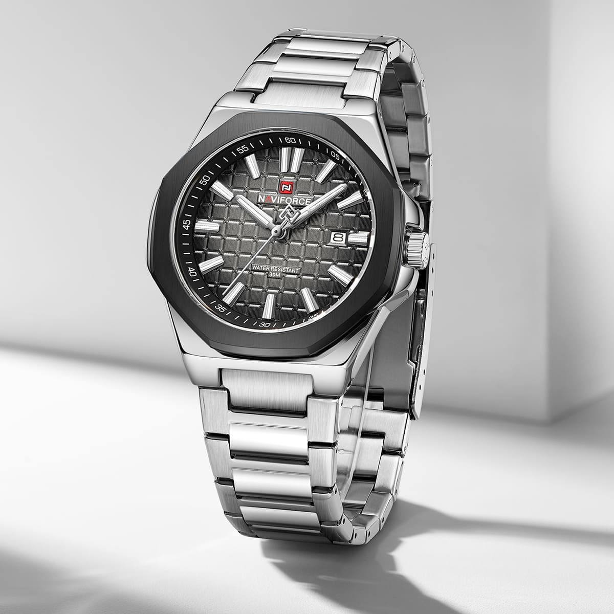 Naviforce Men's Watch NF9258-S-GY-S