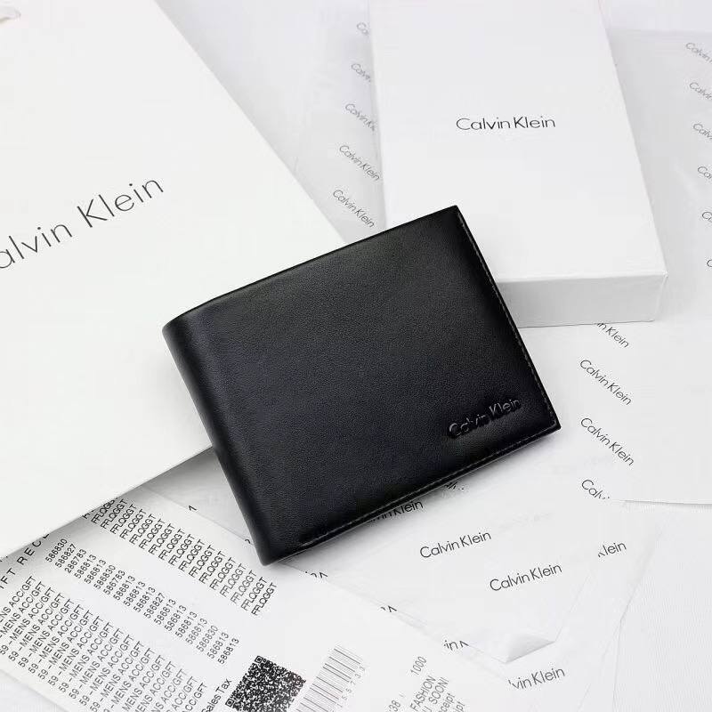 Calvin Klein Wallet & Keychain Set For Men