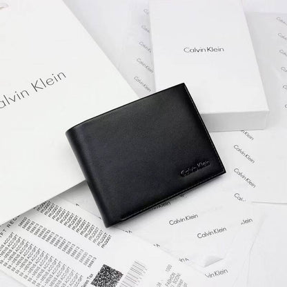 Calvin Klein Wallet & Keychain Set For Men