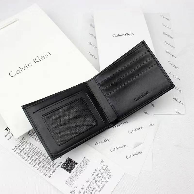 Calvin Klein Wallet & Keychain Set For Men