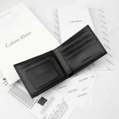 Calvin Klein Wallet & Keychain Set For Men