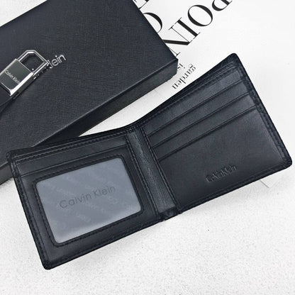 Calvin Klein Wallet & Keychain Set For Men