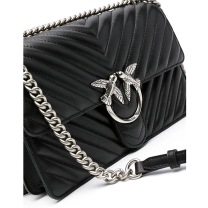 Pinko Black Women Crossbody Bag 100074A0Gk Z99O