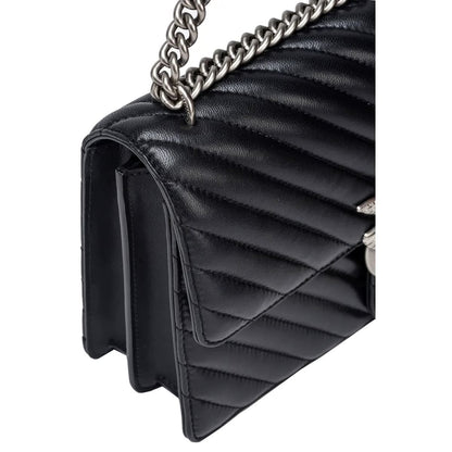 Pinko Black Women Crossbody Bag 100074A0Gk Z99O