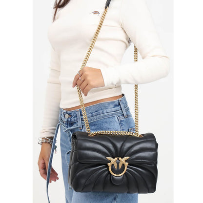 Pinko Black Women Shoulder Bag Cross Body Bag 100038A1Ex Z99Q